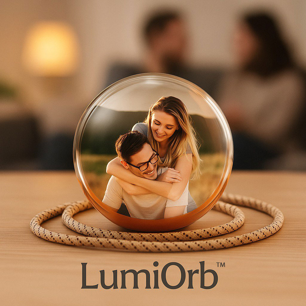 LumiOrb™ by Plenora – Memory Crystal Ball